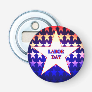 Arbeidsdag Button Flesopener