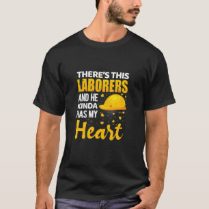 Arbeidsdag Citaat werf EU-laboratoriumwerker vermo T-shirt
