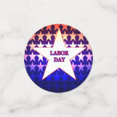 Arbeidsdag Confetti (Kleine voorkant)