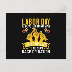 Arbeidsdag: geen Man in leven Briefkaart