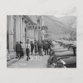 Arbeidsdag in Silverton, Colorado, 1940 Briefkaart