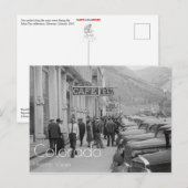 Arbeidsdag in Silverton, Colorado, 1940 Briefkaart (Voorkant / Achterkant)