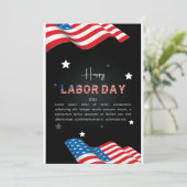 Arbeidsdag Kaart (Staand voorkant)