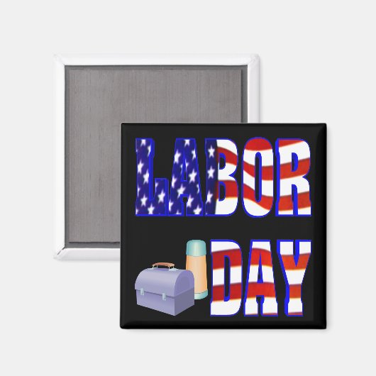 Arbeidsdag Magneet (Voorkant / Achterkant)