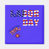 Arbeidsdag - magneet (Voorkant)