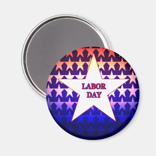 Arbeidsdag Magneet (Voorkant / Achterkant)