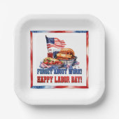 Arbeidsdag Papieren Bordje (Voorkant)