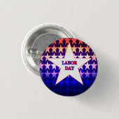 Arbeidsdag Ronde Button 3,2 Cm (Voorkant /achterkant)