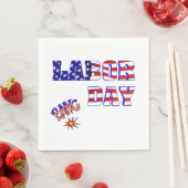 Arbeidsdag - servet (Insitu)