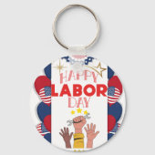 Arbeidsdag Sleutelhanger (Achterkant)