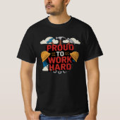 Arbeidsdag T-shirt (Voorkant)