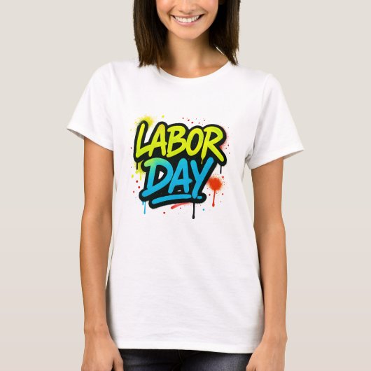 arbeidsdag t-shirt (Voorkant)