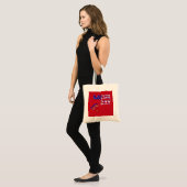 Arbeidsdag - tote bag (Voorkant (model))