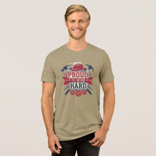 Arbeidsdag Tri-Blend Shirt