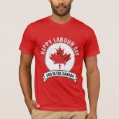 ARBEIDSDAG VAN DE CANADIAN T-SHIRT (Voorkant)