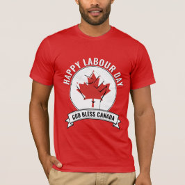 ARBEIDSDAG VAN DE CANADIAN T-SHIRT