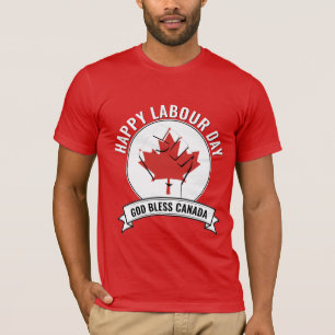 ARBEIDSDAG VAN DE CANADIAN T-SHIRT