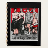 Arbeidsdagnummer van Edward Penfield Notitieboek (Voorkant)