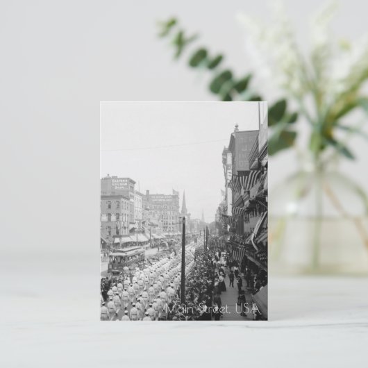 Arbeidsdagparade Briefkaart (Staand voorkant)