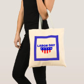 Arbeidsdagsterren en -staven - tote bag (Voorkant (product))