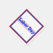 Arbeidsdagsterren - servetten (Hoek)