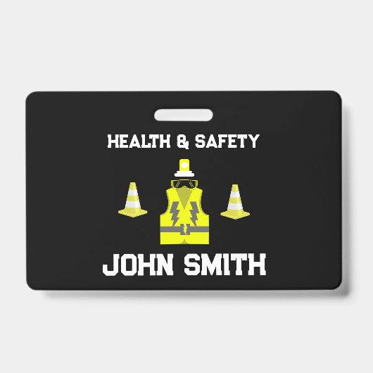 Arbeidsgezondheid en Veiligheid Badge (Voorzijde)