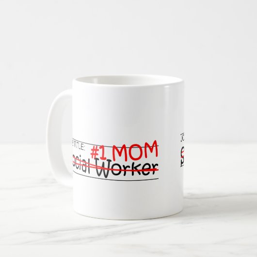 Arbeidsmakelaar Koffiemok (Voorkant links)