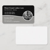 Arbeidsrecht Kantoor Advocaat Visitekaartjes (Voorkant / Achterkant)