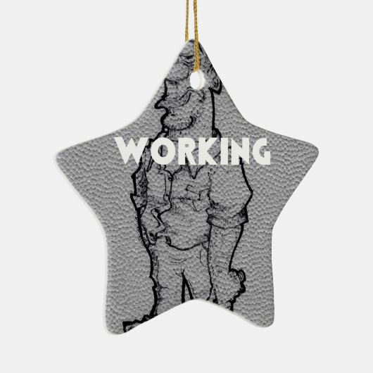 arbeidstijd keramisch ornament (Rechts)