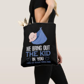 Arbeidsvoorziening Verpleegkundige Cute Doula Baby Tote Bag (Dichtbij)