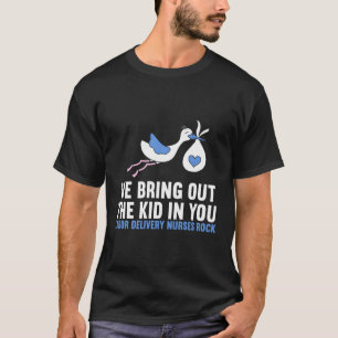 Arbeidsvoorzieningsverpleegkundigen die we in jull t-shirt