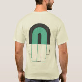 Arberor Brand Modern grafisch T-shirt – Minim (Achterkant)