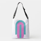 Arberor Brand Streetwear Crossbody Bag Crossbody Tas (Achterkant)