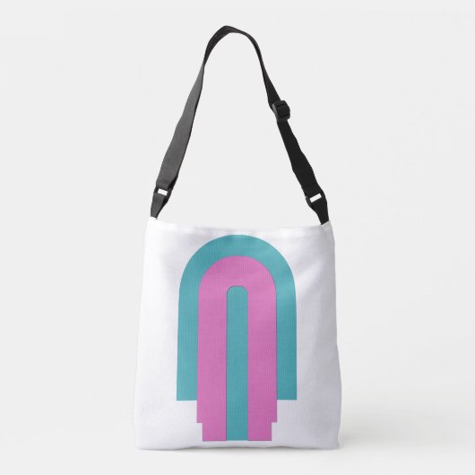 Arberor Brand Streetwear Crossbody Bag Crossbody Tas (Achterkant)