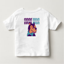 Arberor Cartoon Peuter Fijne Jersey T-shirt