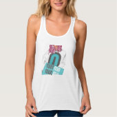 Arberor Flowy Racerback Tanktop voor dames (Voorkant)