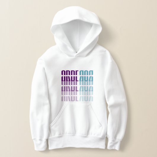 Arberor Kids Hoodie – Modern Gradient Block Logo  (Laagn)