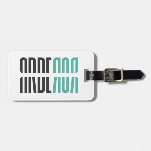 Arberor Logo dubbelzijdig Bagagelabel (Voorkant horizontaal)