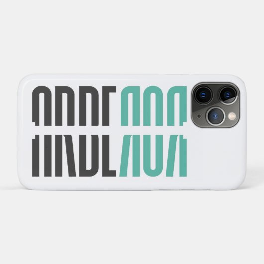 Arberor merk minimalistische iPhone / iPad Case (Achterkant (horizontaal))