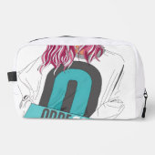 Arberor Print Cut & Sew Bag – Vetgedrukte Streetwe Toilettasje (Voorkant)