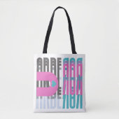Arberor Streetwear Tas – Bold All-Over Graphic (Voorkant)