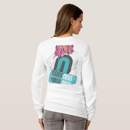 Arberor T-shirt met lange mouwen – Bold Streetwear (Achterkant volledig)