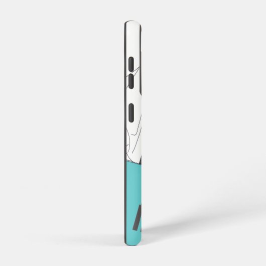 Arberor Telefoonhoes – Vetgedrukte Streetwear illu Samsung Galaxy Hoesje (Rechterkant)