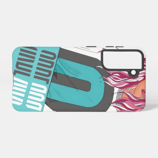 Arberor Telefoonhoes – Vetgedrukte Streetwear illu Samsung Galaxy Hoesje (Achterkant horizontaal)