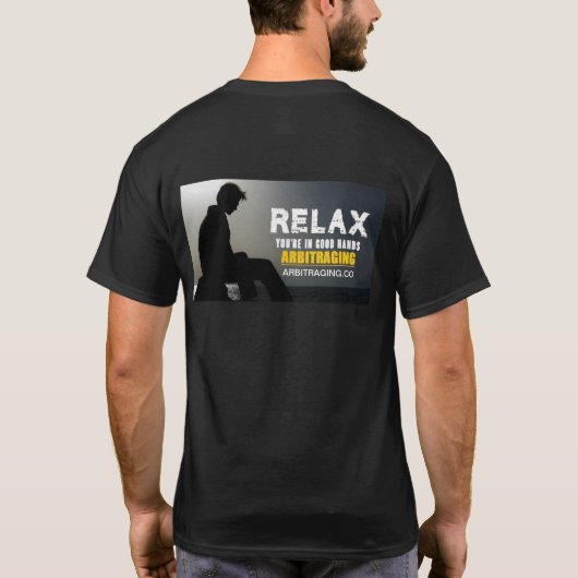 ARBITRAGING T-Shirt RELAX in goede handen (Achterkant)