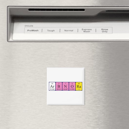 Arbnora periodiek table name magnet (Insitu (Vaatwasser))