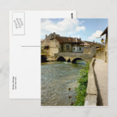 Arbois, brug over de rivier briefkaart (Voorkant / Achterkant)