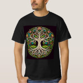 Árbol de la Vida: Conexiones Naturales T-shirt (Voorkant)