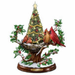 Arbol de navidad con pajaritos staand fotobeeldje<br><div class="desc">Elegante foto escultura con motivos navideños</div>