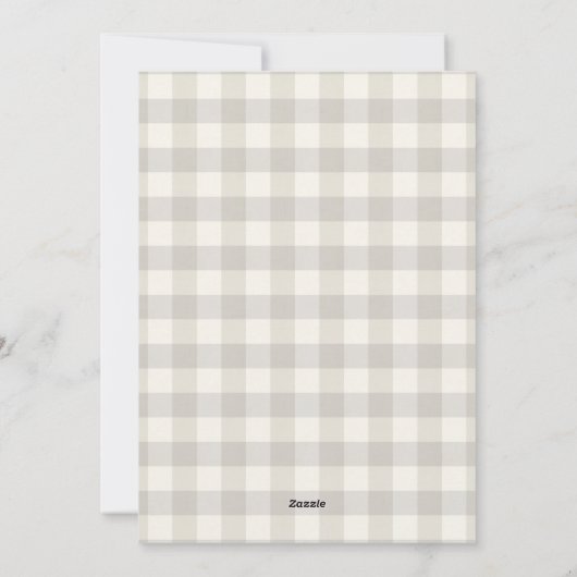 Arbol de Navidad Feestdagenkaart (Achterkant)